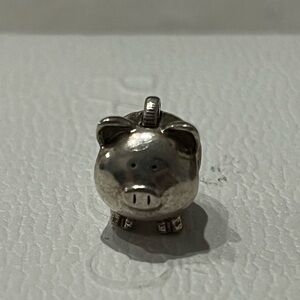 Authentic Pandora Charm, Cute Piggy Bank,  #799549C00